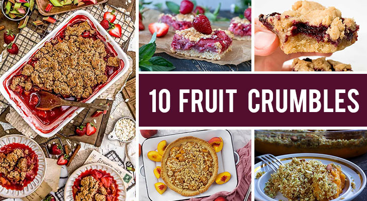 10 Fruit Crumbles to Try This Summer