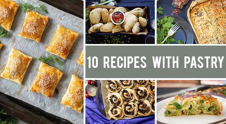 10+ Vegan Recipes with Pastry - Both Sweet and Savory