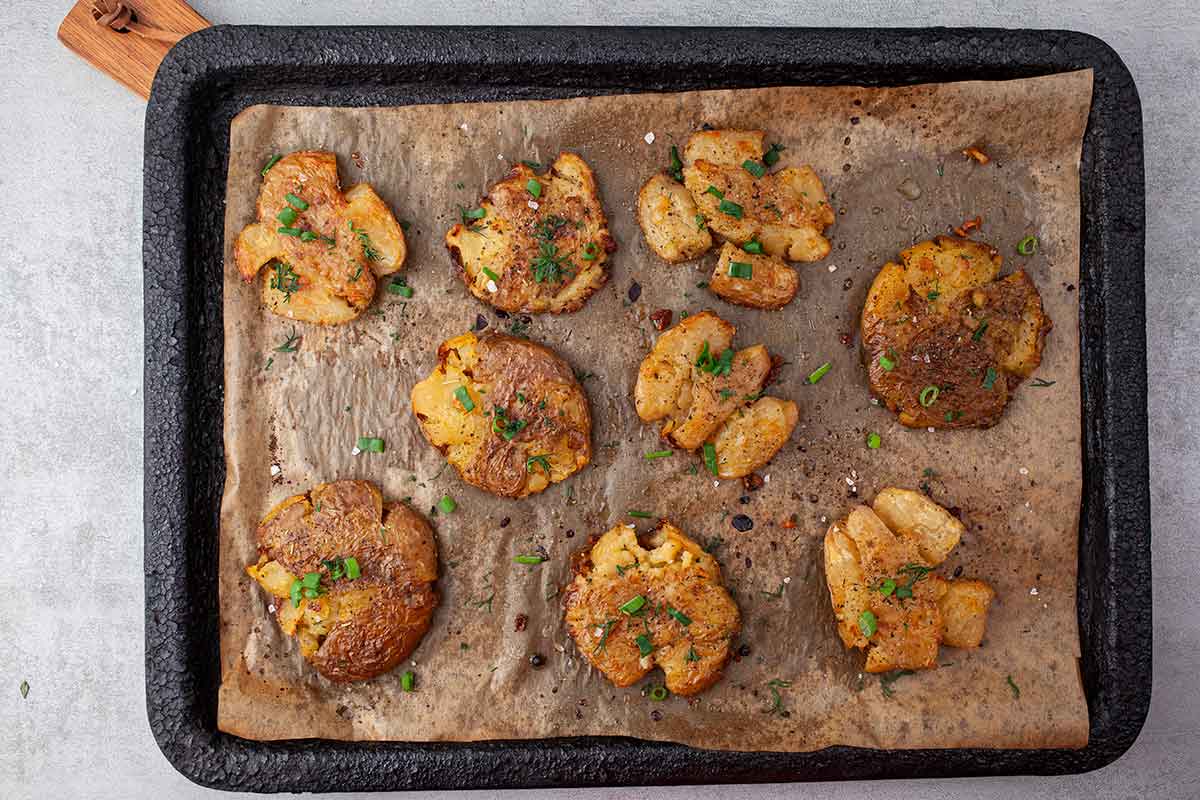 Best Smashed Potatoes Recipe 