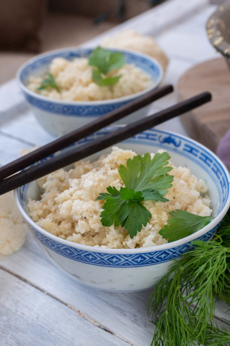 Cauliflower Rice vegan low carb