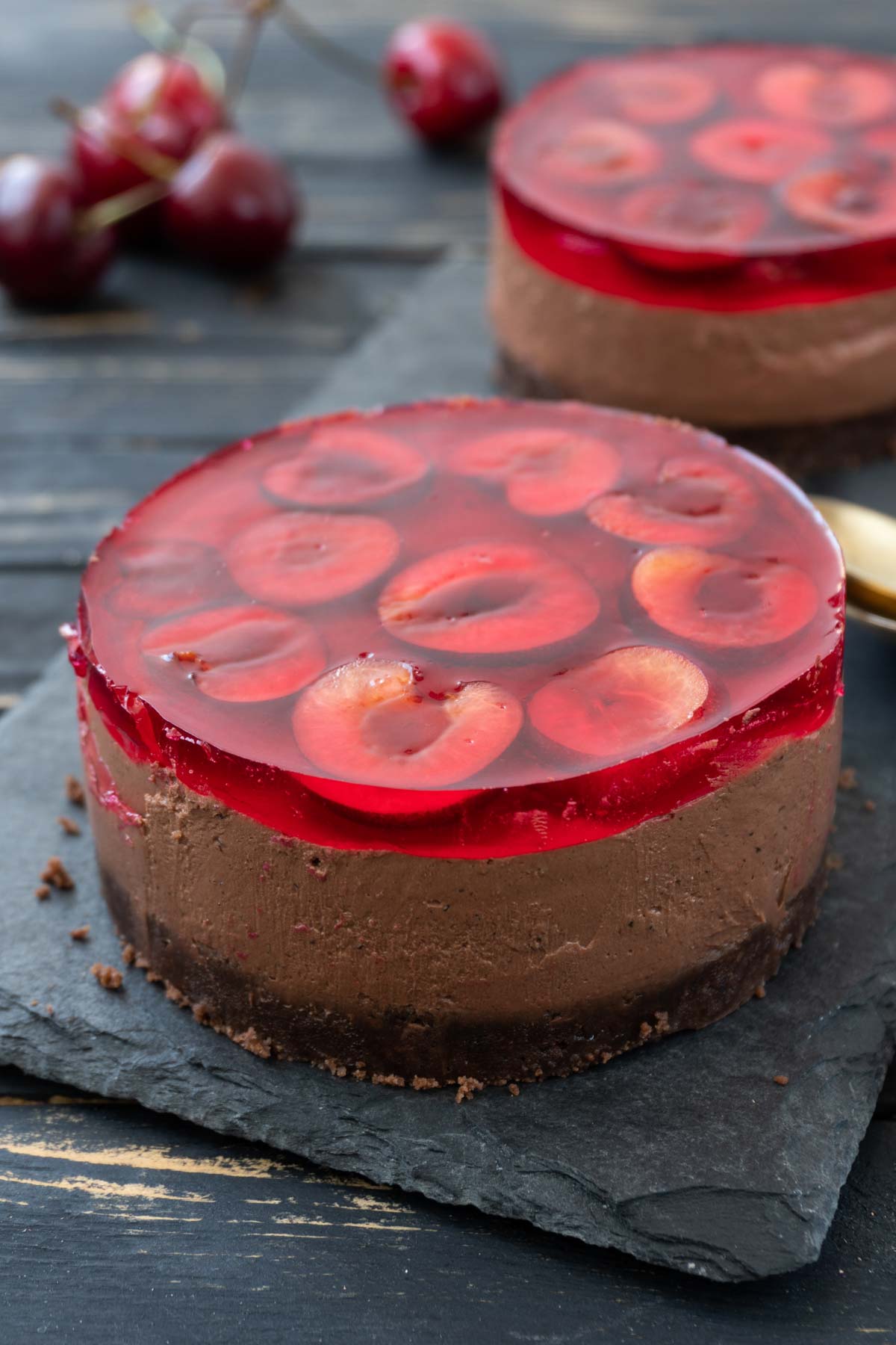 Cherry Chocolate Cheesecake