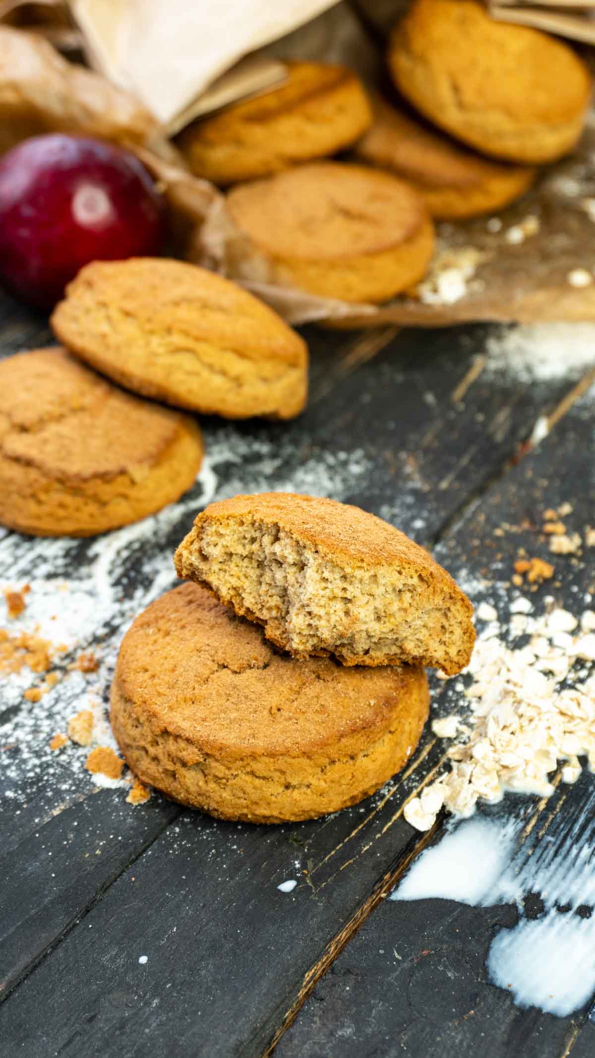 Oat Cinnamon Cookies 