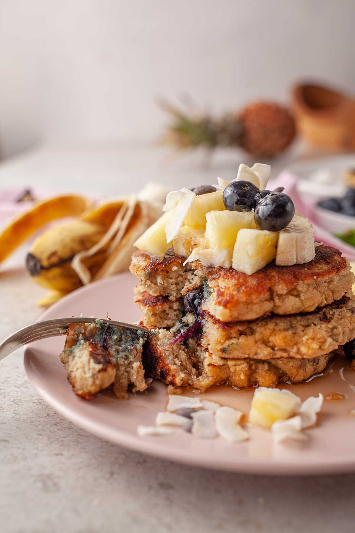 Coconut Flour Pancakes - easy recipe 