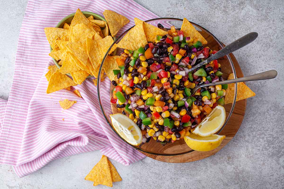 Cowboy caviar salad vegetarian recipe