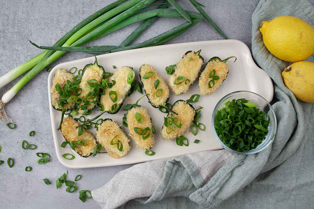 Cream Cheese Stuffed Jalapeno Peppers finger food recipe