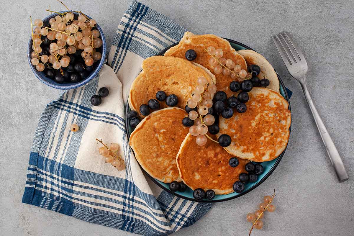 Eggless Pancake recipe with no eggs