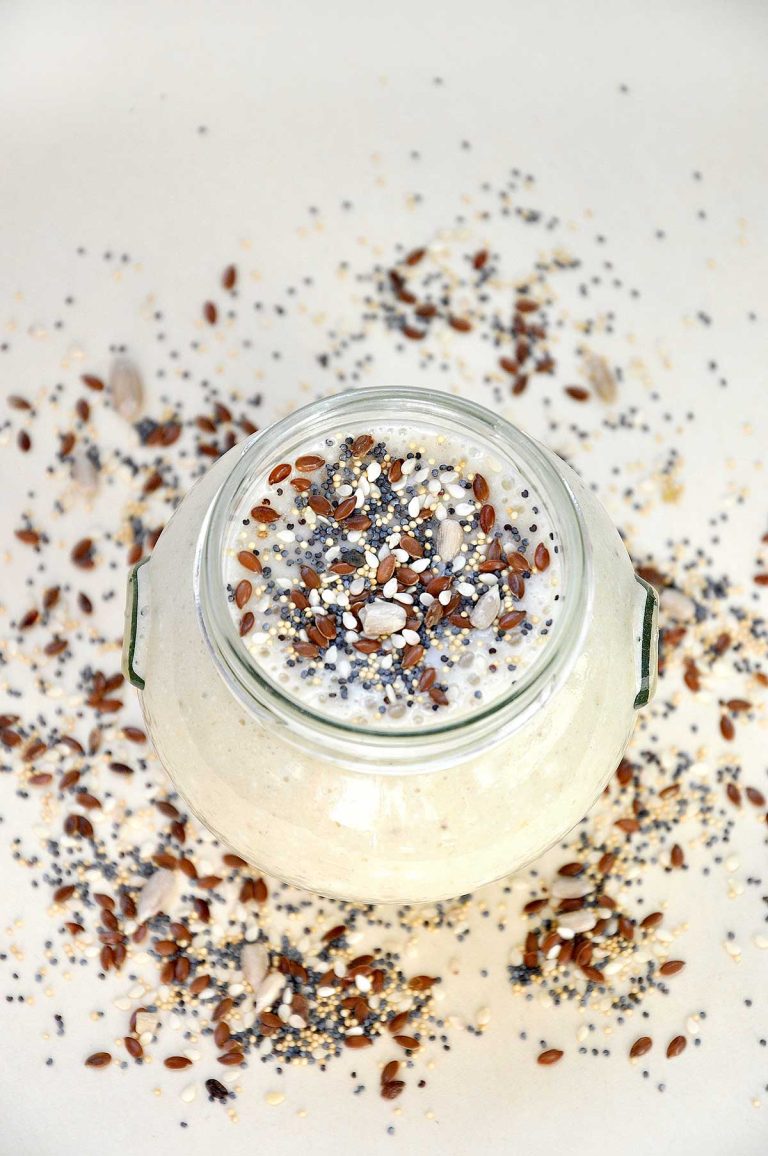 Fiber Boost Banana Breakfast Smoothie cu banane si fibre