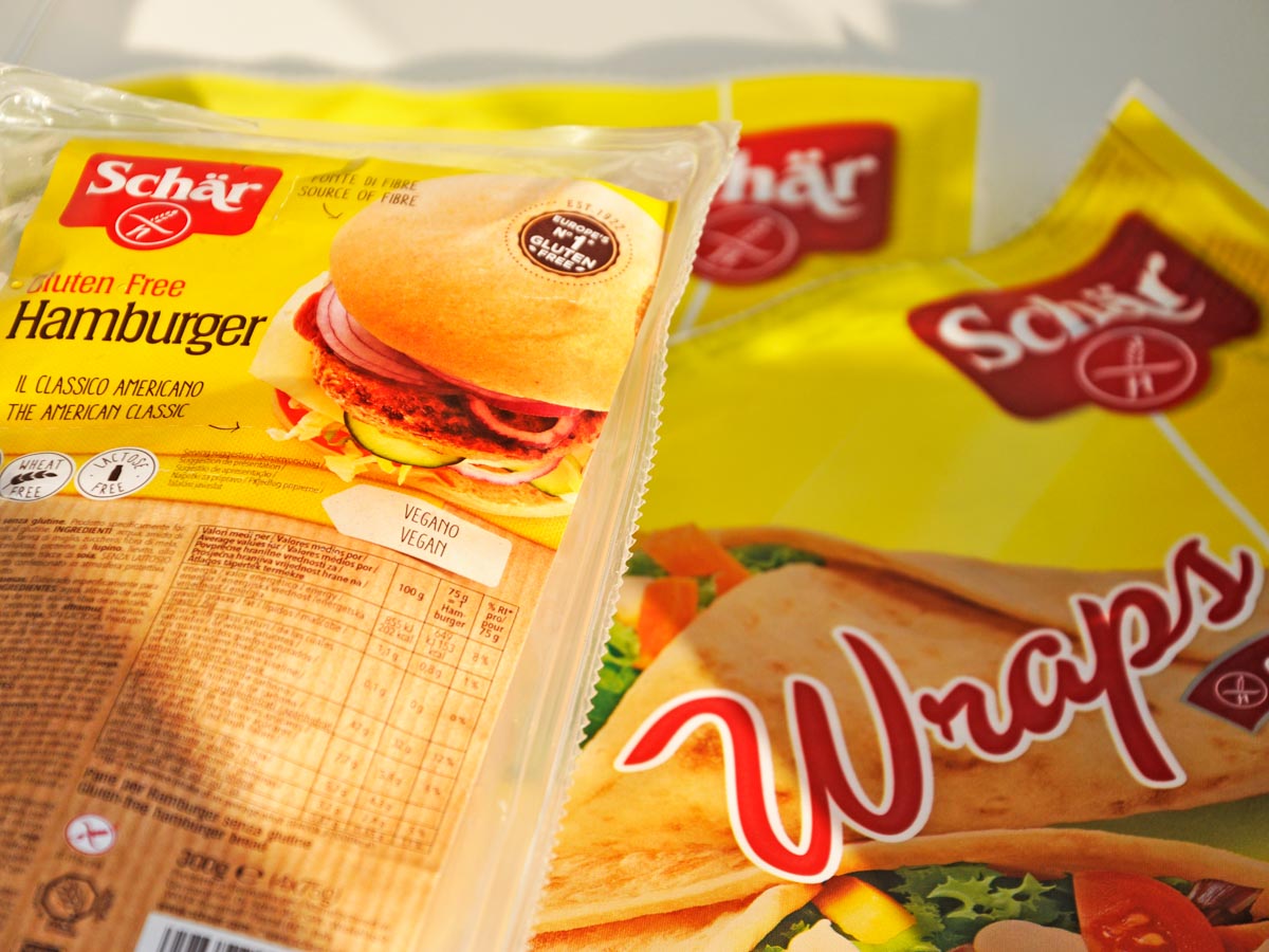 gluten-free burger buns schar