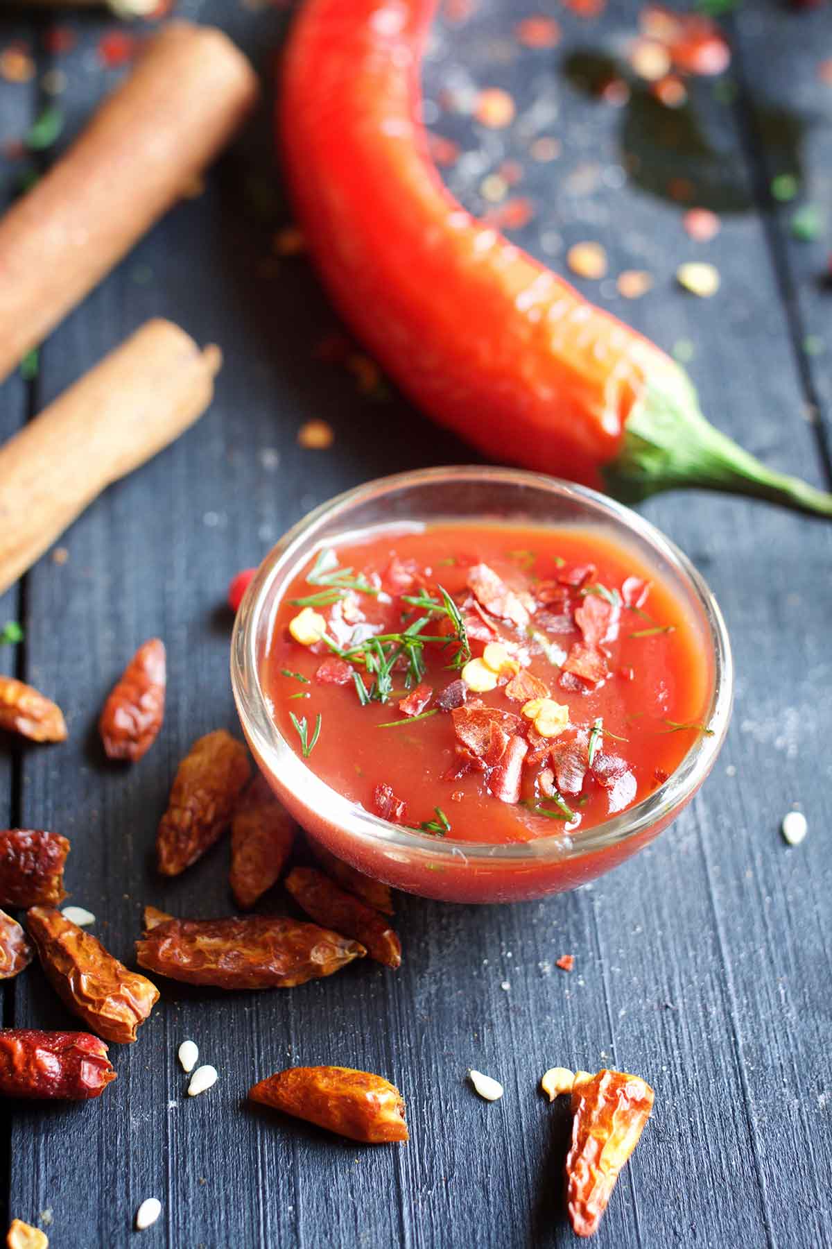 Hot chili stir fry sauce 