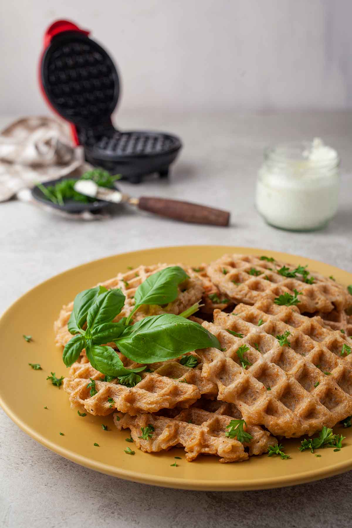 How to Make Rice waffles