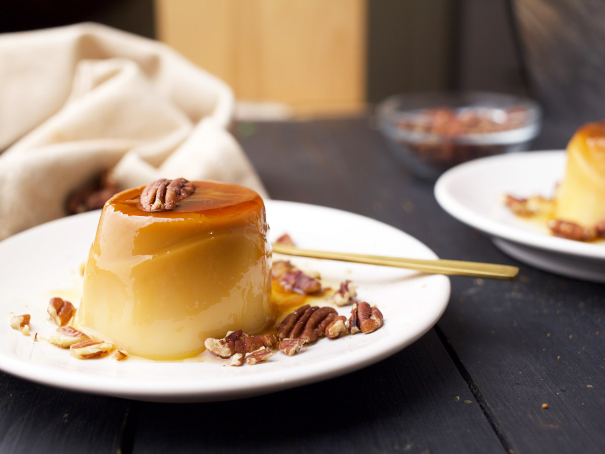 how to make Vegan Crème Brûlée