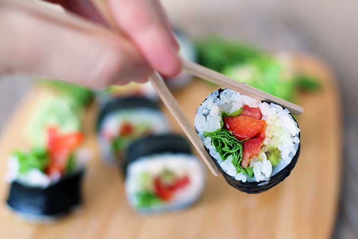 how to make vegan sushi 