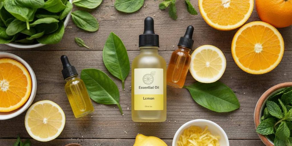 lemon essential oil for cooking