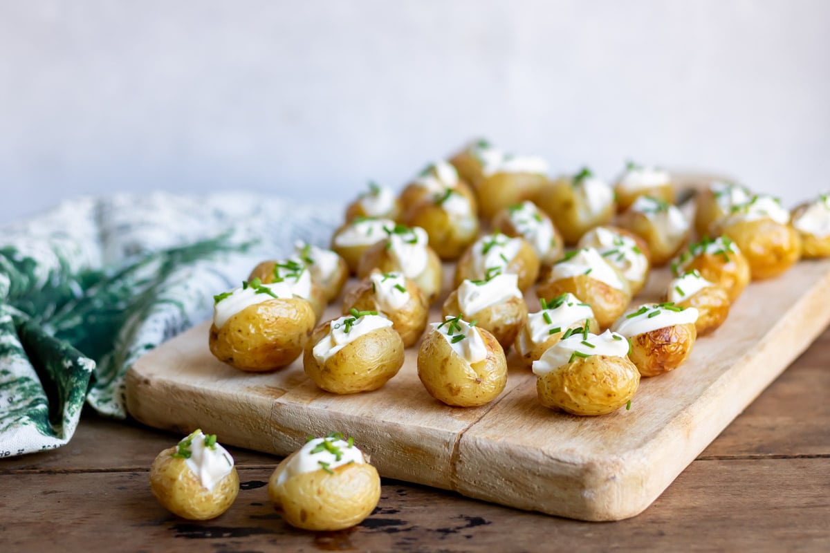 Mini Baked Potatoes