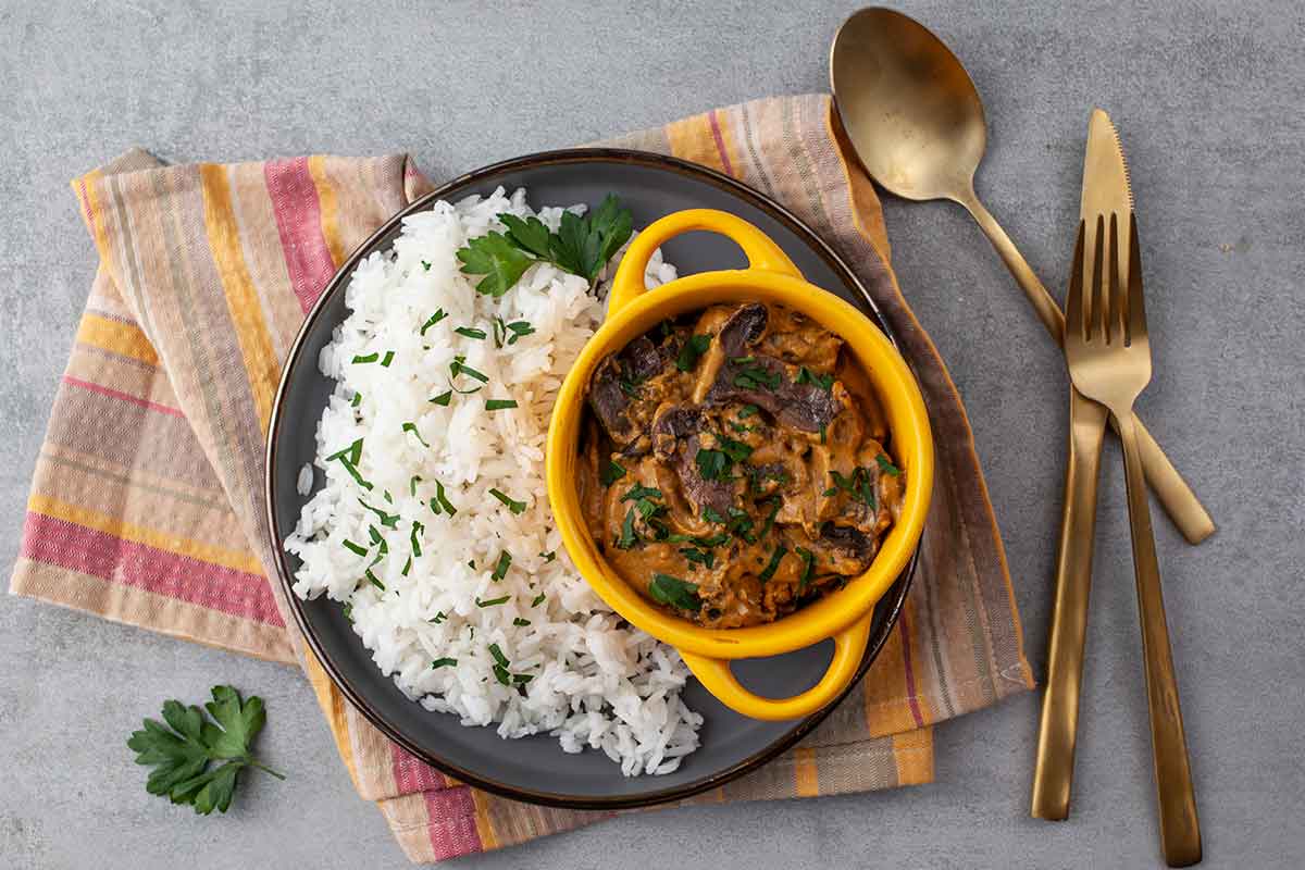 Mushroom Curry 