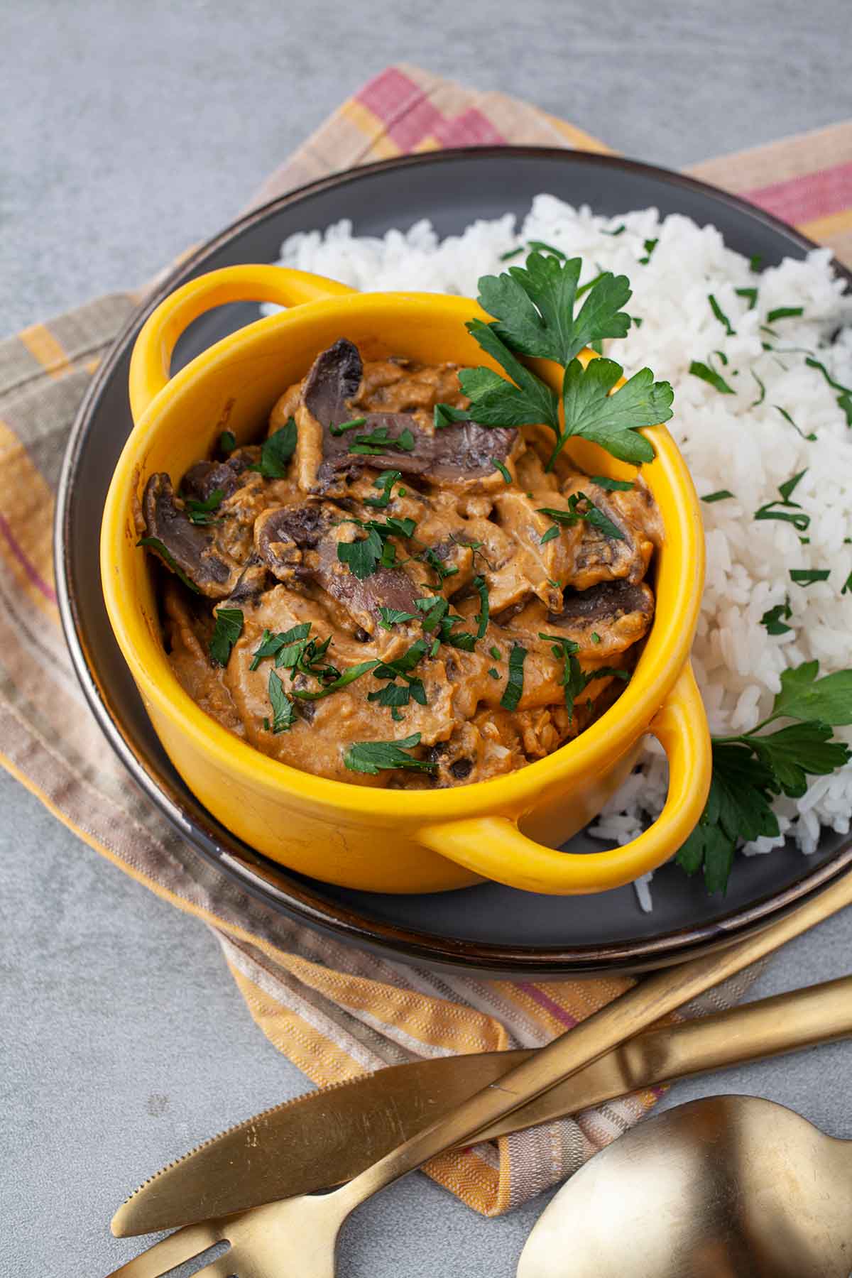 Mushroom Curry 