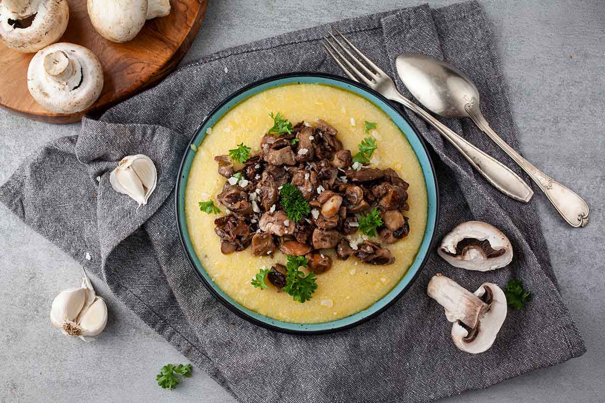 Mushroom Polenta 