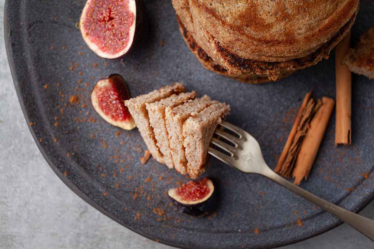 Oatmeal pancakes vegan oat pancakes