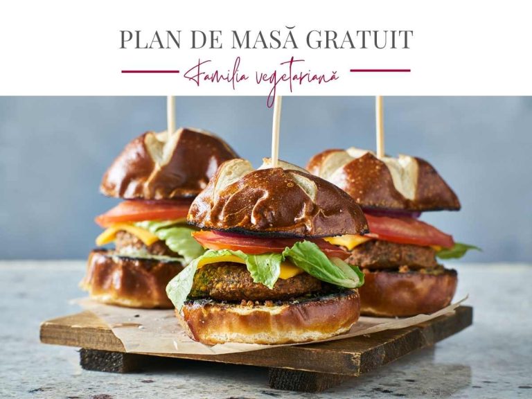 Plan de masă gratuit familia vegetariana