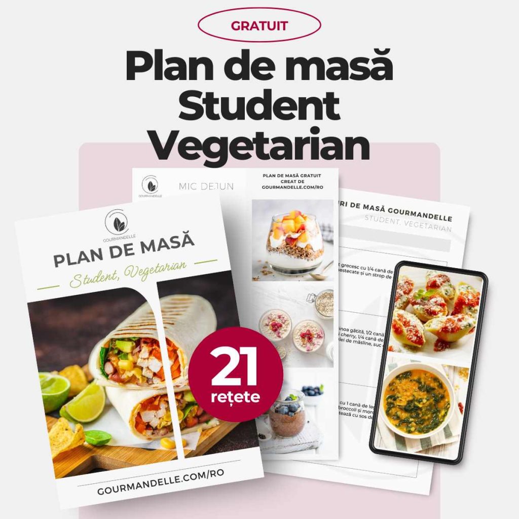 Plan de masă Student Vegetarian descarca