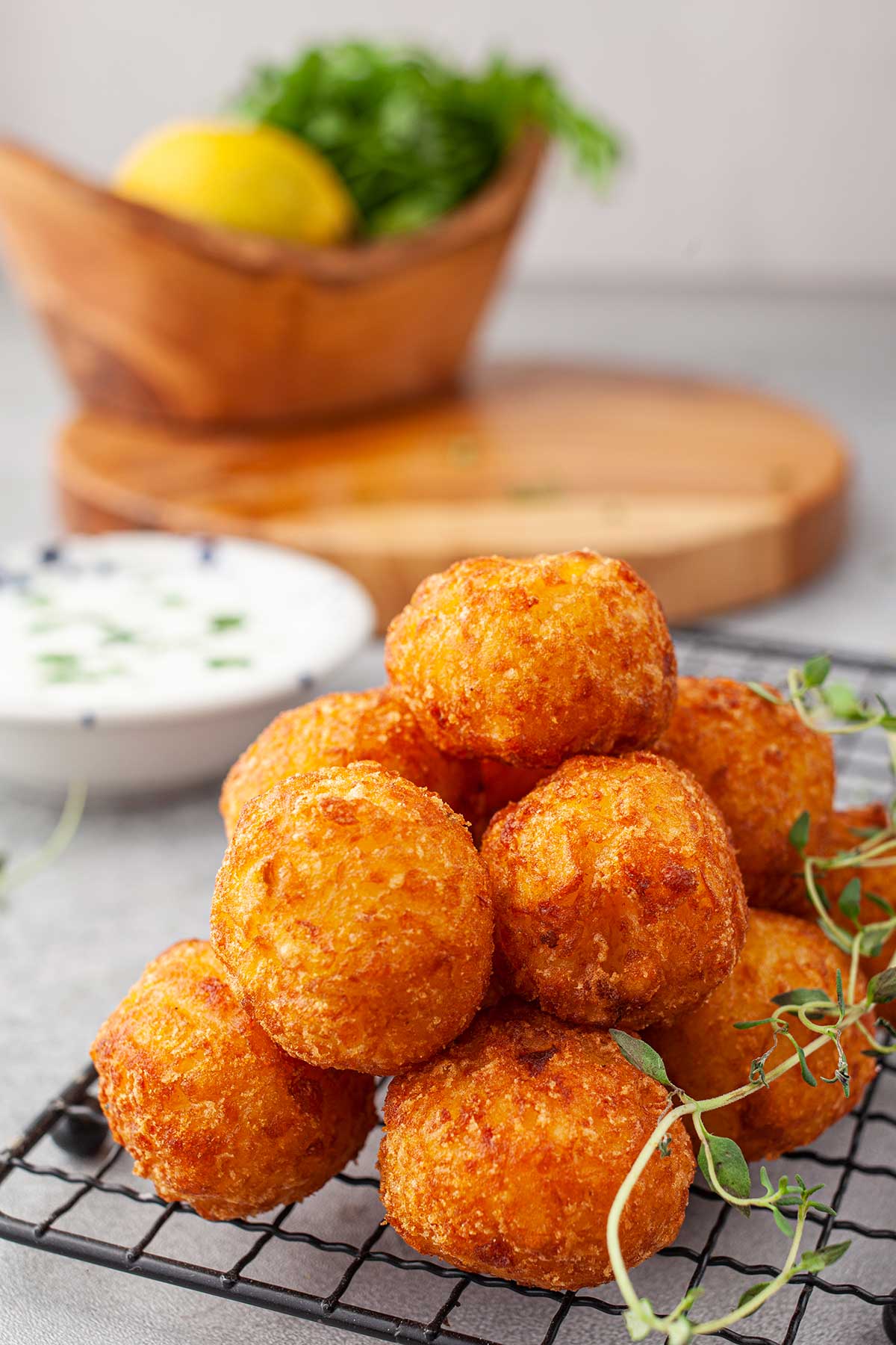 Potato Croquettes Appetizer 