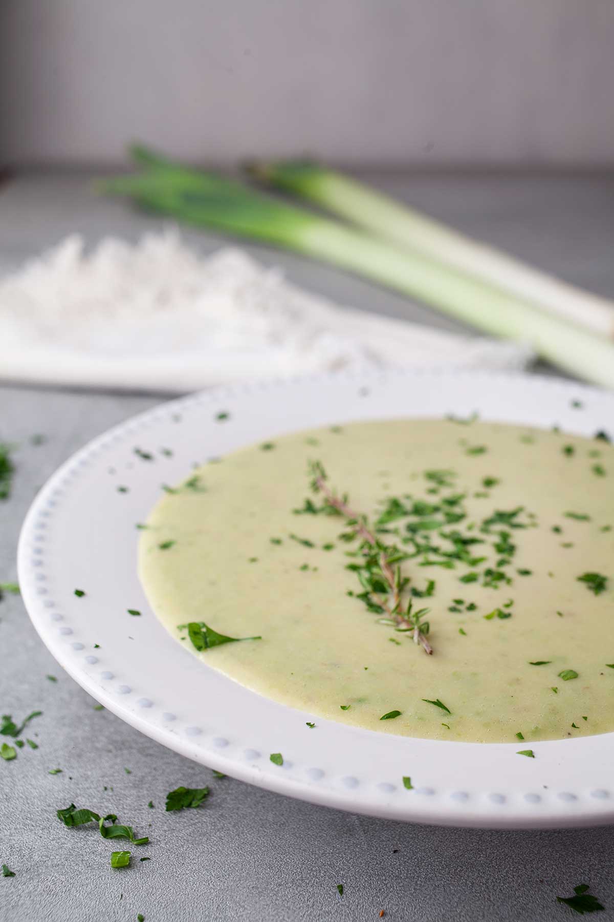 Potato Leek Soup Creamy Recipe 