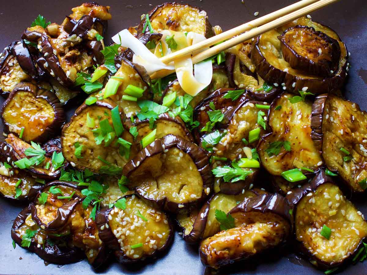 recipe for chinese eggplant with garlic sauce