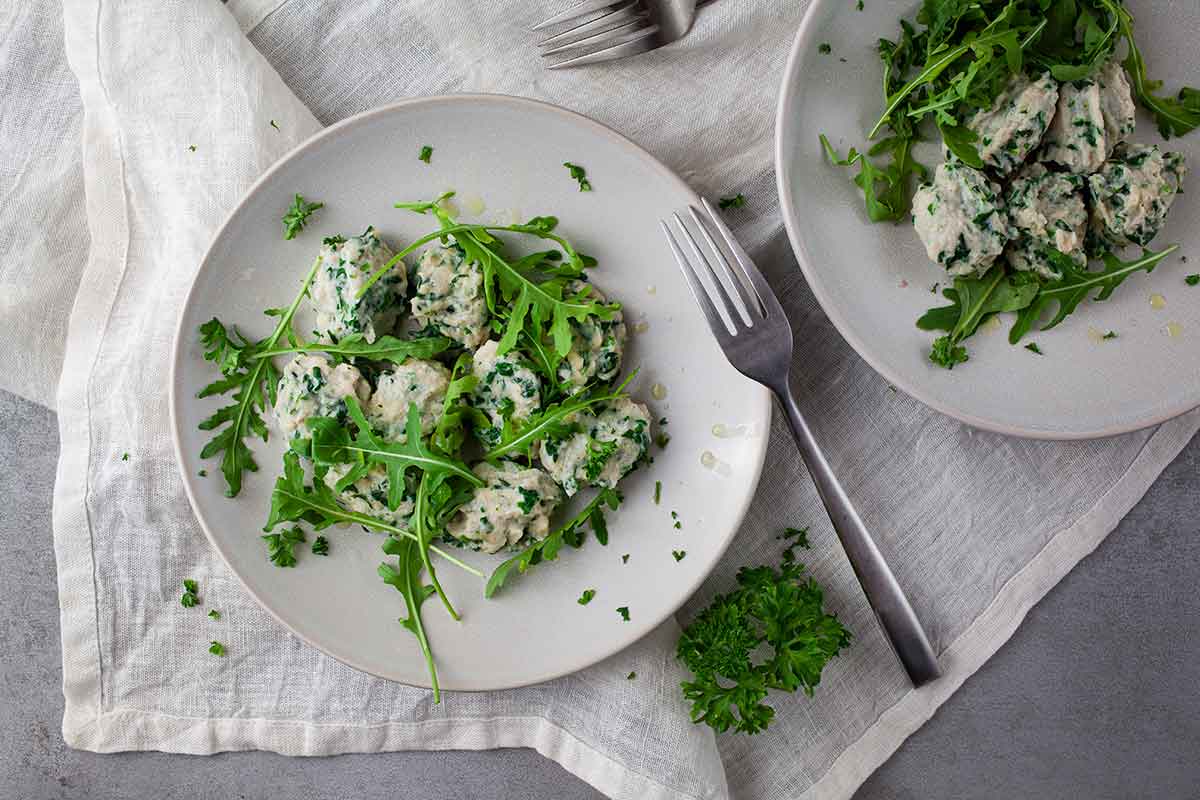 Ricotta gnocchi with spinach recipe 