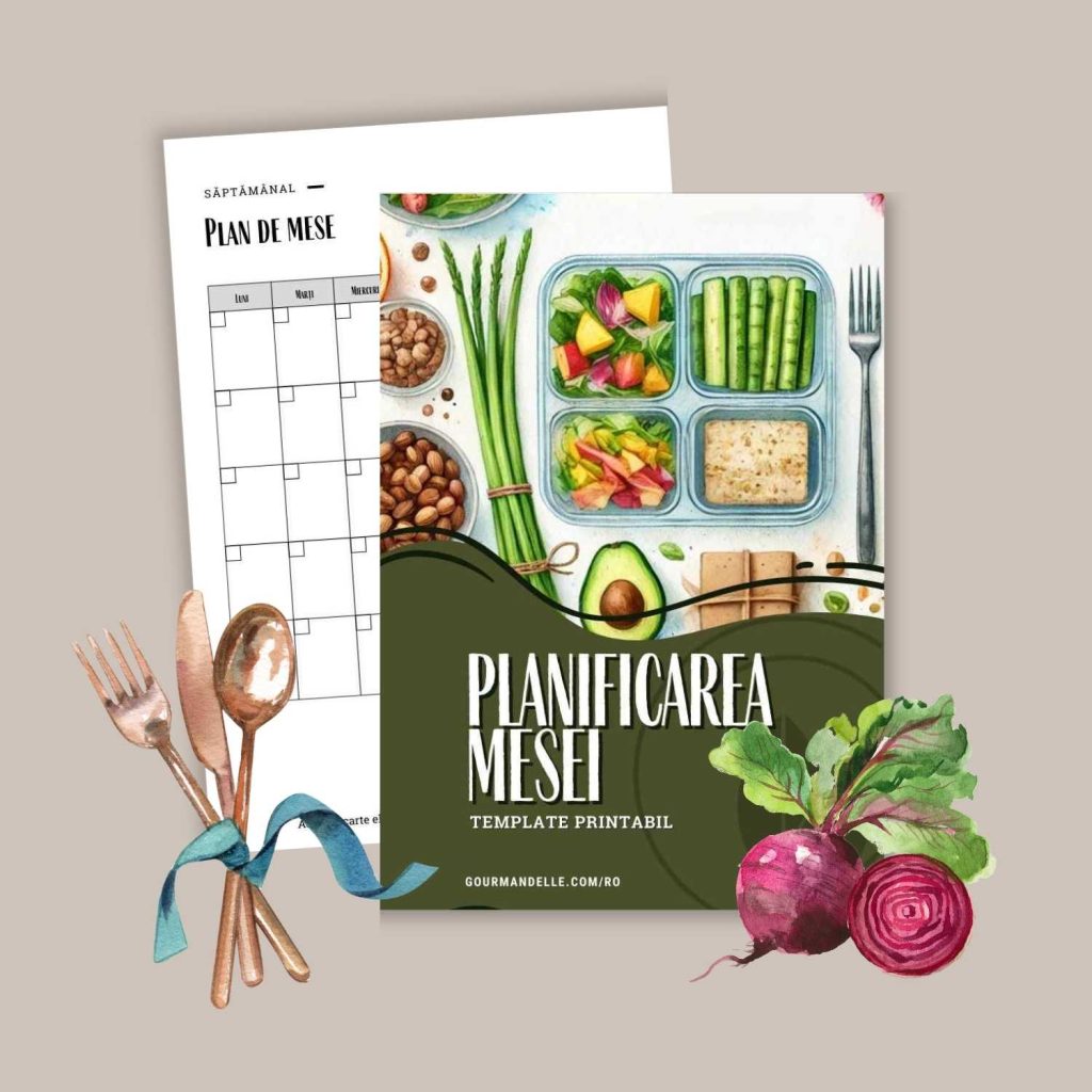 template planificator mese carte