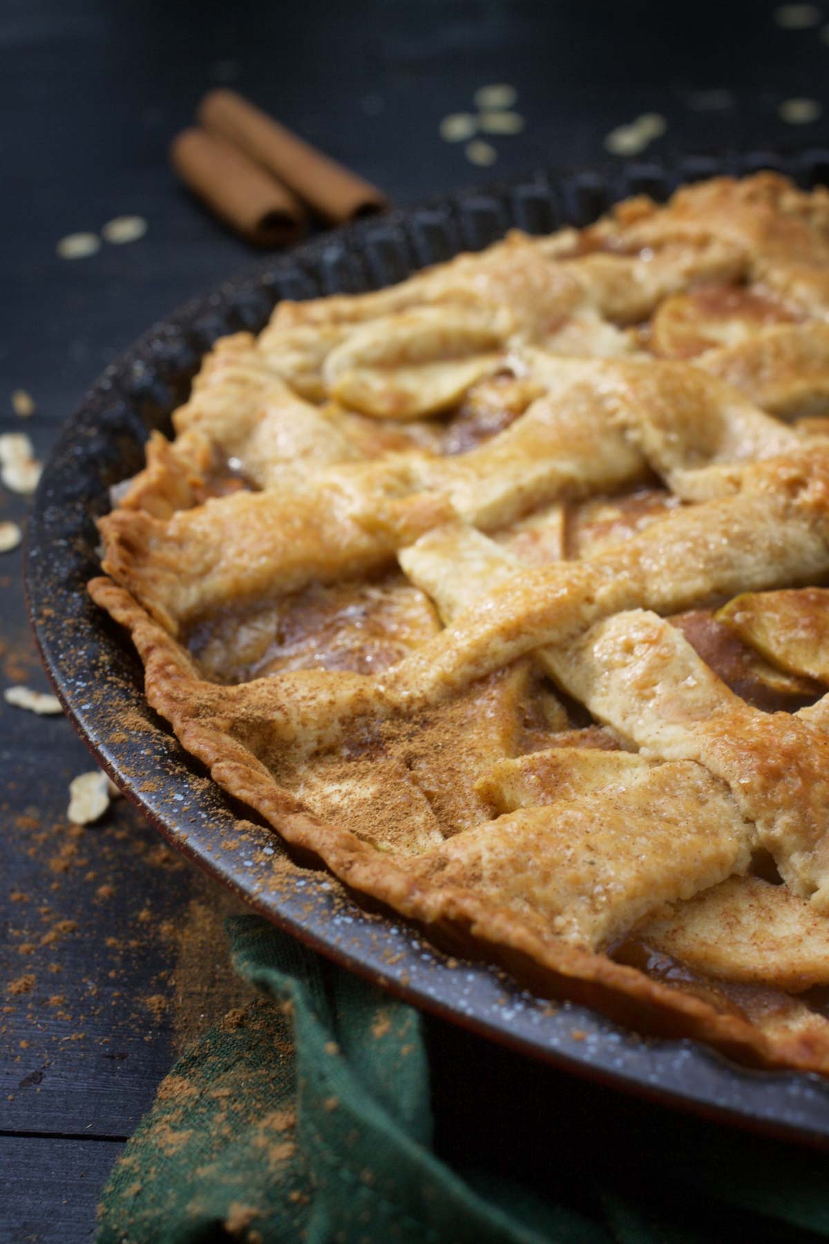how to make vegan apple pie