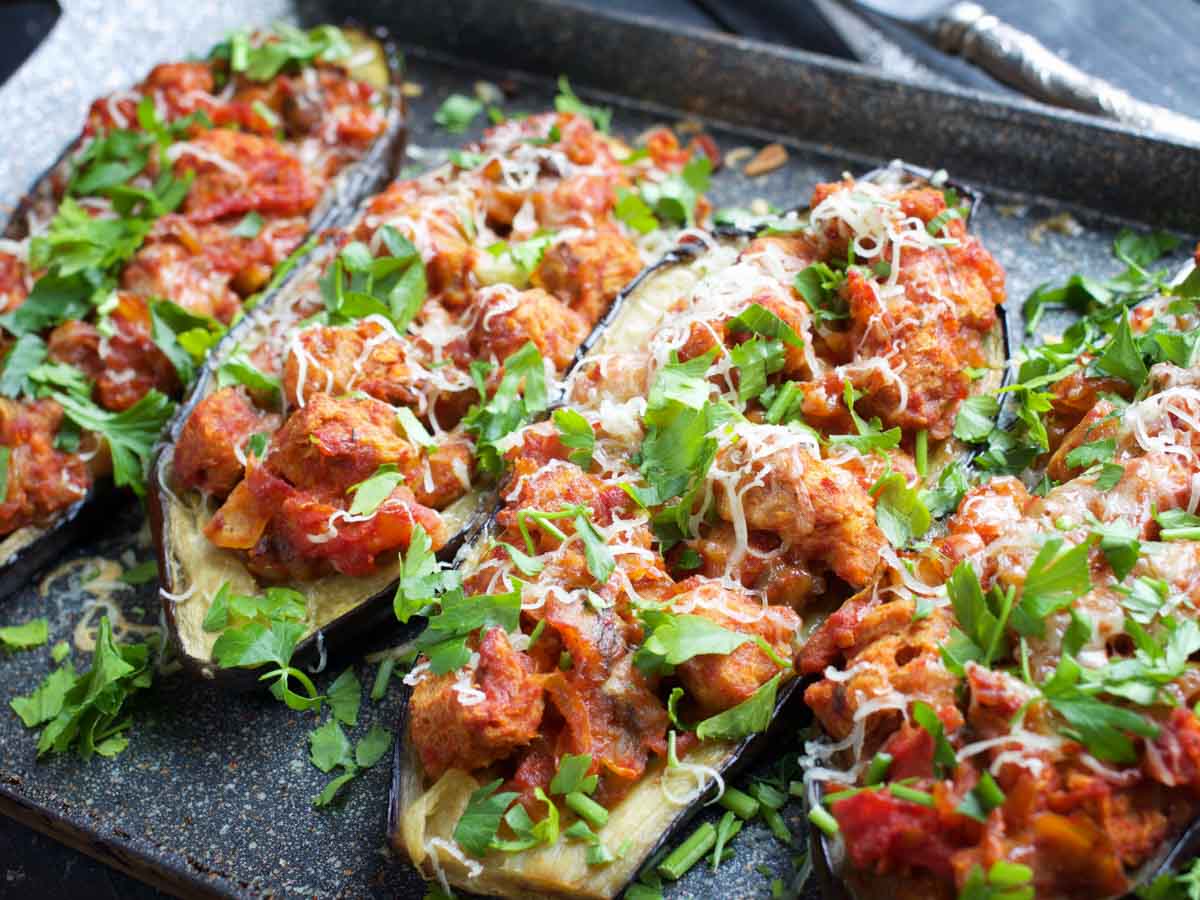 vegan imam bayildi turkish stuffed eggplants vinete umplute