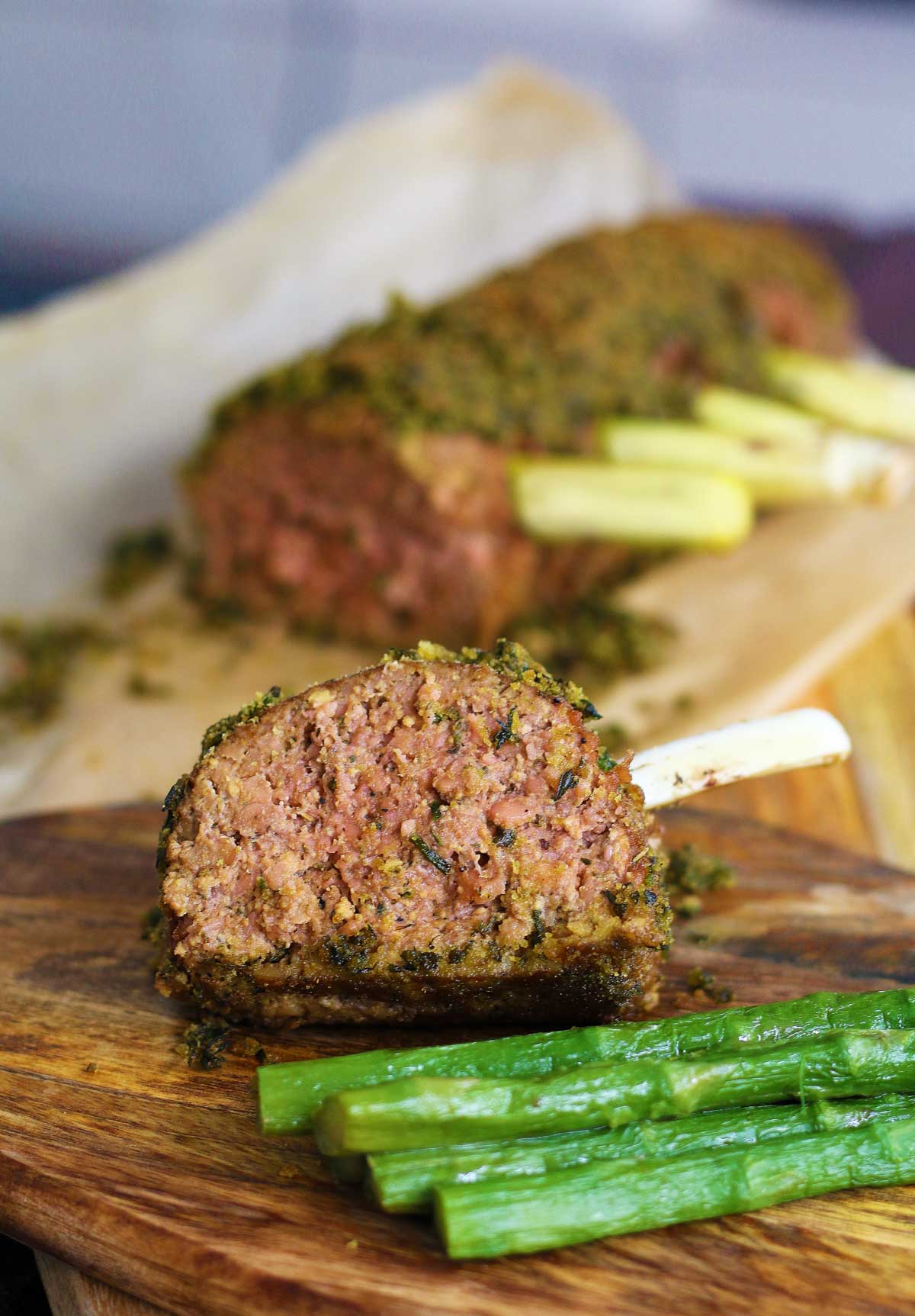 vegan lamb rack miel de post reteta