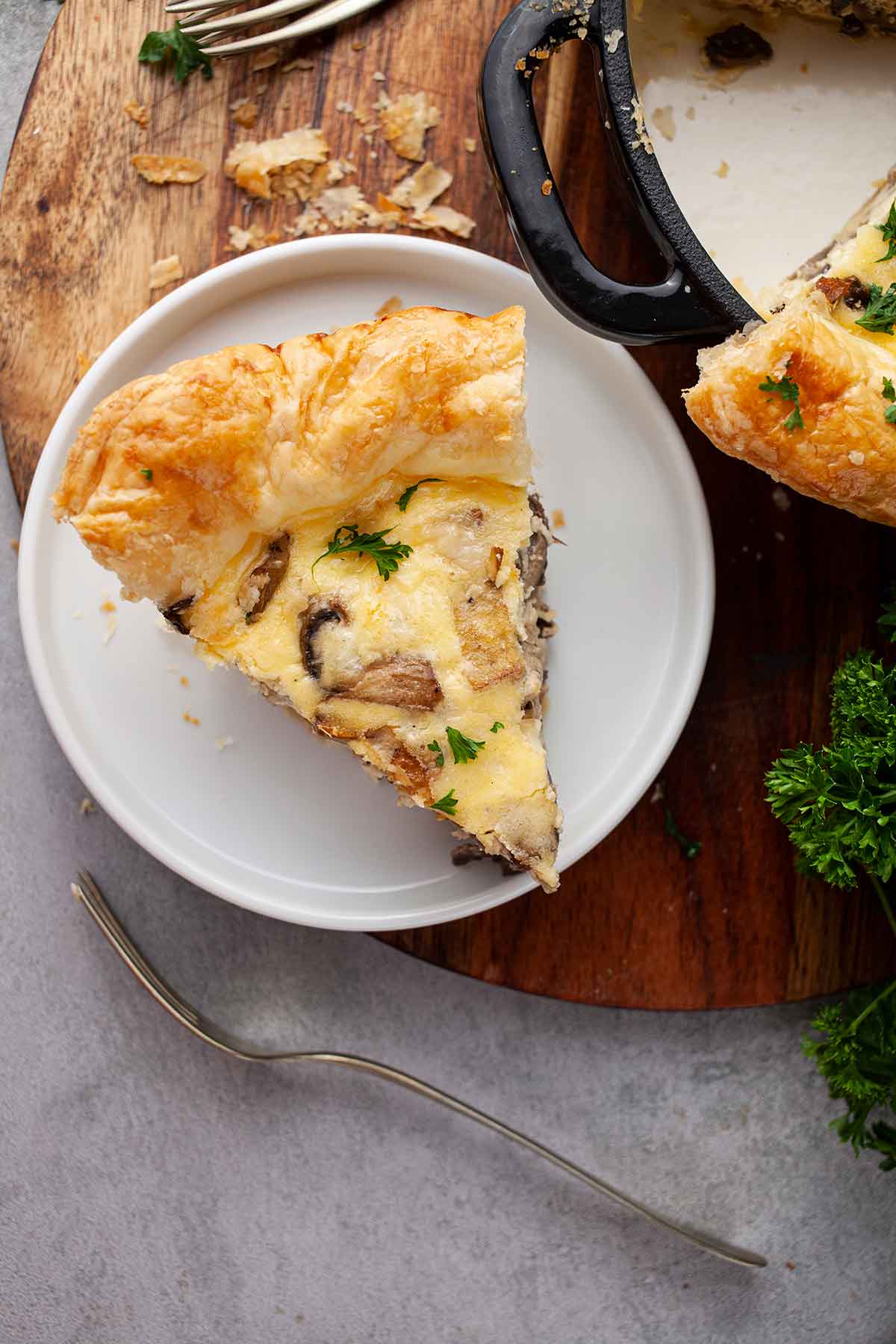 Vegetarian Breakfast Quiche 