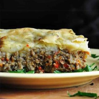 Vegetarian Mushroom Shepherd's Pie Recipe